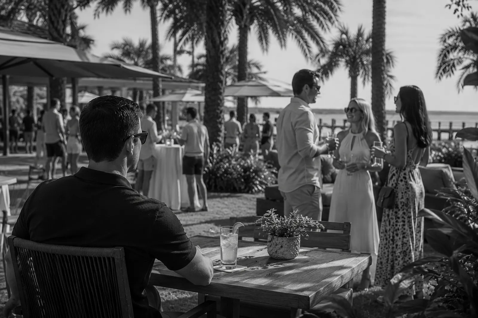 Low-Profile Coverage &mdash; discreet protective presence at a Gulf Coast venue